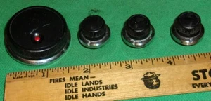 (4) Knobs from General Electric Super Radio III (1992) - Picture 1 of 3