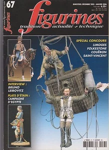 FIGURINES N°67 DRAGON A PIED 1806 / BONAPARTE EGYPTE / VOLTIGEUR GARDE 1810  - Imagen 1 de 2