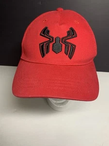 Marvel Spider-Man Hat SnapBack Boys Size With Web Pattern On Inside Hat Brim - Picture 1 of 5
