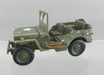 Gate Diecast 1/32 Beetle Bailey Laurel Hardy U.S Army Military 1941 Jeep Willys - Image 1 of 4