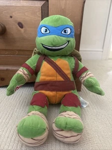 Build A Bear Teenage Mutant Ninja Turtles Leonardo Plush Toy Nickelodeon 18" - Picture 1 of 2