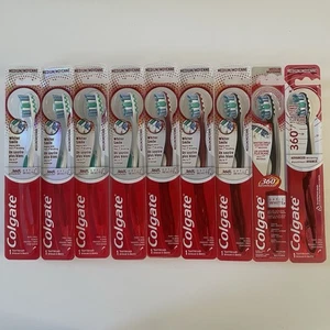 ( 9 )  Colgate 360 Advanced Whitening Unsourire Toothbrush , Medium - Picture 1 of 2