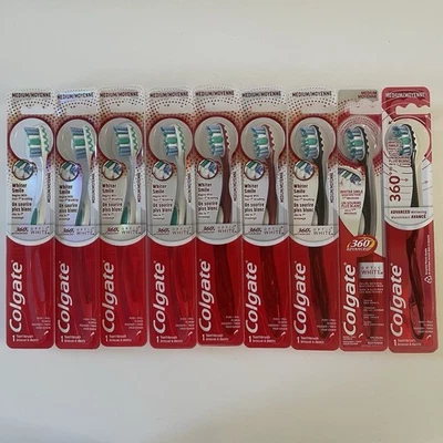 ( 9 )  Colgate 360 Advanced Whitening Unsourire Toothbrush , Medium - Image 1 of 2