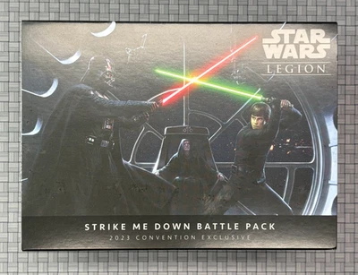 Star Wars Legion Gen Con 2023 Exclusive - STRIKE ME DOWN BATTLE PACK - NEW - Image 1 of 4