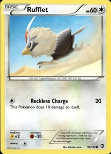 Rufflet 92/114 | XY - Steam Siege | Pokemon TCG | English | Common - Picture 1 of 4