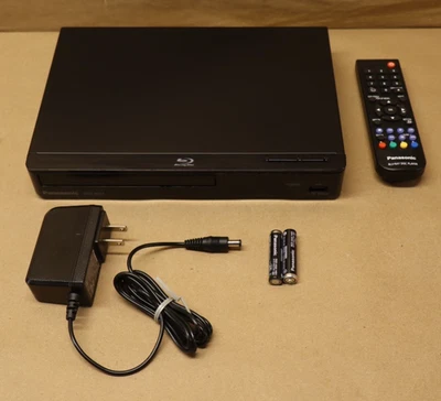 Panasonic Blu Ray DVD Player with Full HD Picture Qualityand Hi-ResDolby Digital - Image 1 of 4