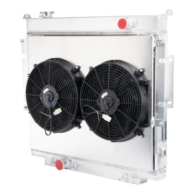 3-Row Radiator Shroud Fan For 1983-1996 Ford F150/F250/F350 Super Duty 6.9L/7.3L Foto 1 de 4