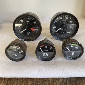 Vintage Jaguar XJ6 Series 3 Dashboard Cluster Speedo / Rev Etc - Picture 1 of 9