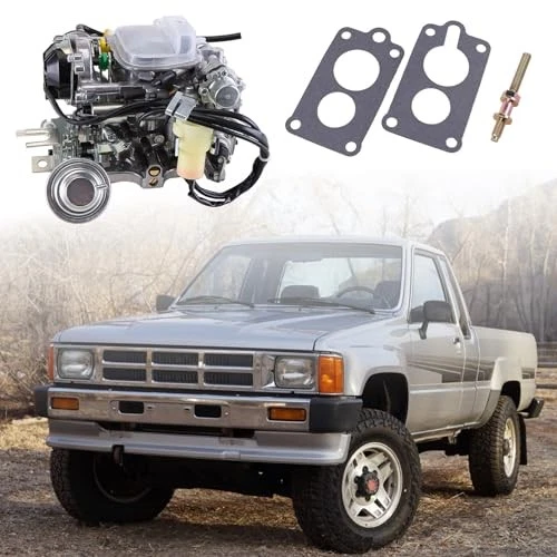 Carburetor 35290 for Toyota Pickup 22R 1981-1987 Automatic Choke 2 Barrel Foto 1 de 4