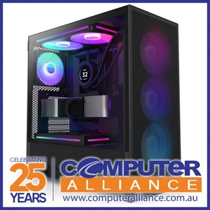 NZXT ATX H5 Flow RGB 2024 Black Case CC-H52FB-R1 - Picture 1 of 1
