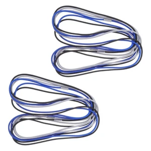  12 Stück Mülleimerbänder: 140 cm Umfang Gummi Müllband - Anti-Fall Abfall Abfall - Bild 1 von 12