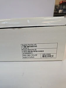 APC AP9871 Power Cord C19/L6-20P -6 Ft cord NEW IN THE BOX - Picture 1 of 7