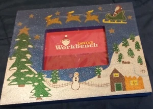 *Winter Scene picture frame 8"x 6" NICER IN PERSON never used item FREE SHIP - Picture 1 of 3