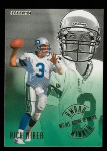 1994 Fleer Award Winners Seattle Seahawks Football Card #2 Rick Mirer - Picture 1 of 2