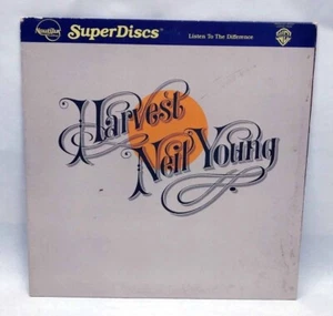1982 SUPERDISCS Neil Young Harvest LP Nautilus Records NR44 (SCRATCHED) - Picture 1 of 11