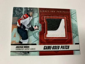 2012-13 ITG HEROES & PROSPECTS JONATHAN DROUIN GAME USED PATCH /25 - Bild 1 von 1