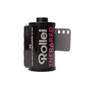 Rollei Infrared 135-36 Kleinbildfilm s/w B/W schwarzweißfilm 08/2022 - Bild 1 von 4