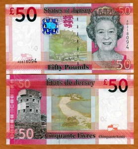 Trikot, 50 Pfund, nd (2010), p-36a, QEII, UNC - Bild 1 von 1