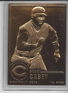Sean Casey 2000 Danbury Mint Sealed 22 kt Gold Card # 161 - Picture 1 of 1