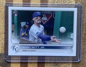 2022 Topps Update Rookie Debut BOBBY WITT JR RC #US187 - Royals - Picture 1 of 2