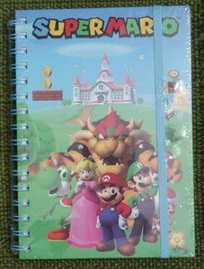 Super Mario Notebook - Official Nintendo Licensed - New Sealed 2022 - Picture 1 of 5