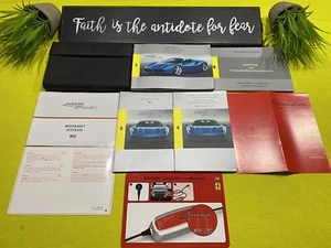 ⭕️ 2016 FERRARI 488 SPIDER OWNERS MANUAL SET +UNUSED SERVICE SECTION: SPYDER - Picture 1 of 9