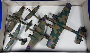 22/28 mm WWII BRITISH BOMBERS (LOT OF 5) Wargaming - Picture 1 of 12