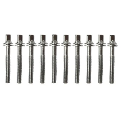 12Pcs Drum Tension Rods 35mm/1.4in With Washers Thread Diameter 7/32'' - Image 1 of 4