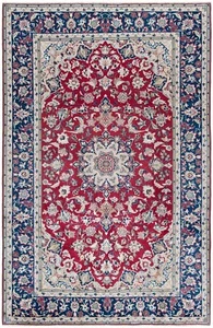 Alfombra persa anudada a mano Najafabad 340 x 217 cm-FineOrient, alfombra, alfombra, rojo - Imagen 1 de 12