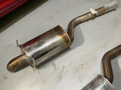 Rare JDM Stainless Dolphin Tail Catback Exhaust Muffler Mazda RX7 FD3S 574 1F - Image 1 of 4