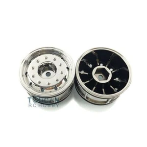 1 Pair TOUCANRC Plastic Wheel Hub A for 1:14 RC Model 3Axles Tractor Truck Car - Picture 1 of 2