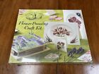 House of Crafts Flower Pressing Craft Kit Gift Set with Wooden Press Scrap HC120