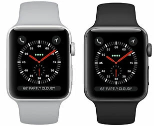 Apple Watch Series 3 (GPS Only), 42mm Silver Aluminum Case with FOG SPORT BAND - Image 1 of 1