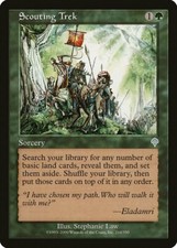 Scouting Trek Invasion NM Green Uncommon MAGIC THE GATHERING MTG CARD ABUGames