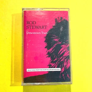 ROD STEWART Downtown Train CASSETTE TAPE - Picture 1 of 6