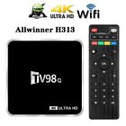 TV98Q -Box 2,4 G WiFi Set-Top-Box TV98 Media Player Langlebiger EU-Stecker G7N1