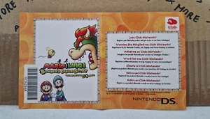 CARD PUNTI VIP MARIO & LUIGI VIAGGIO BOWSER NINTENDO DS PAL EUR ITA🇮🇹 GRATTATA - Picture 1 of 11
