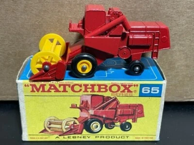 Matchbox Claas Combine Harvester #65, Original Box, 1/64 - Image 1 of 4
