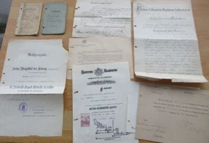 2 x Soldbuch und Urkunden eines Offiziers / Leutnant im Feldartillerie Rgt. 279 - Bild 1 von 12
