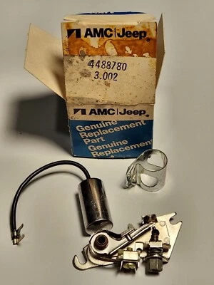 Condensador de puntos de encendido AMC Jeep 4488780 OEM NOS -D1007 ¡y más! (746) Foto 1 de 4