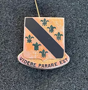 US Army 81st Recon Reconnaissance Bn PB Pinback 1E DUI DI Insignia Crest Pin - Picture 1 of 4