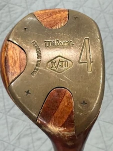 Vintage Wilson X31 4 Wood X/31 Regular Flex Steel Shaft 42” RH - Picture 1 of 18