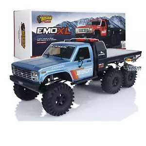 6X6 Scala 1/8 CROSSRC EMO XL RC Crawler Auto Fuoristrada Luce Suono 2 Velocità - Foto 1 di 12