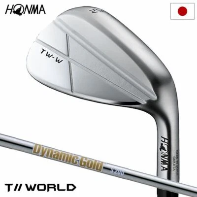 Honma Golf T/WORLD TW-W Cuña Cromada Para Hombre Derecha Dinámica Dorado 2024 Modelo Japón Foto 1 de 2