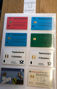 Telefonkarten/Testkarten/Dummy. Deutsche Bundespost. Postfrisch. Selten. Rarität