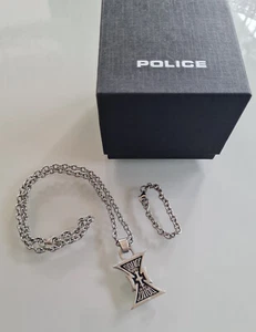 Police Herren Halskette Edelstahl original Verpackung - Bild 1 von 3