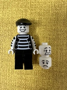 Lego Minifiguren Serie 2 / 8684 Pantomime Nr. 9 Mime wie neue - Bild 1 von 4