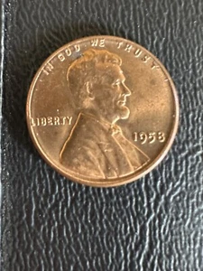 1958-D Lincoln Wheat Cent Penny With Strike Through Error IGWT E Plurb On Rim - Picture 1 of 21