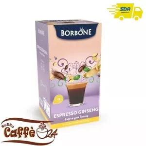 36 Cialde di Caffè al Ginseng Borbone Cialde ESE 44 Filtro Carta - Foto 1 di 1