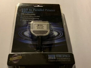 NEW - Adattatore Micro Innovations da USB a stampante parallela -USB545C -SPEDIZIONE GRATUITA - Foto 1 di 4